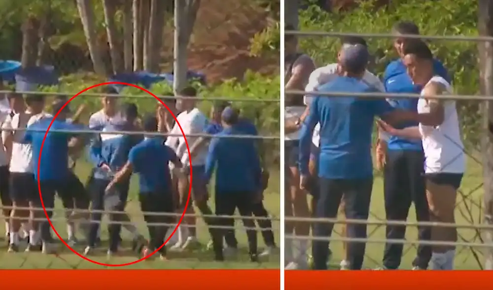 Christian Cueva entrenó por primera vez con Alianza Lima en Lurín. Foto: captura Canal N