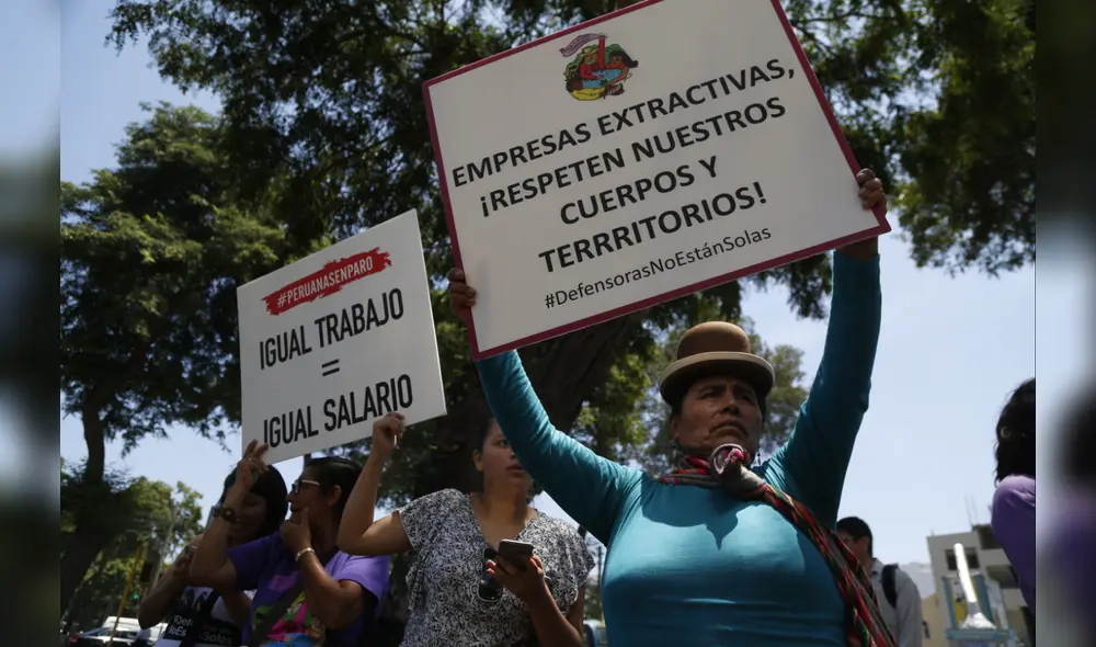 En su día internacional, miles de mujeres siguen luchando por derechos. Foto: La República