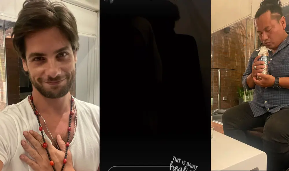 Andrés Wiese comparte detalles de rito ancestral en sus redes sociales. Foto: composición LR/ Instagram