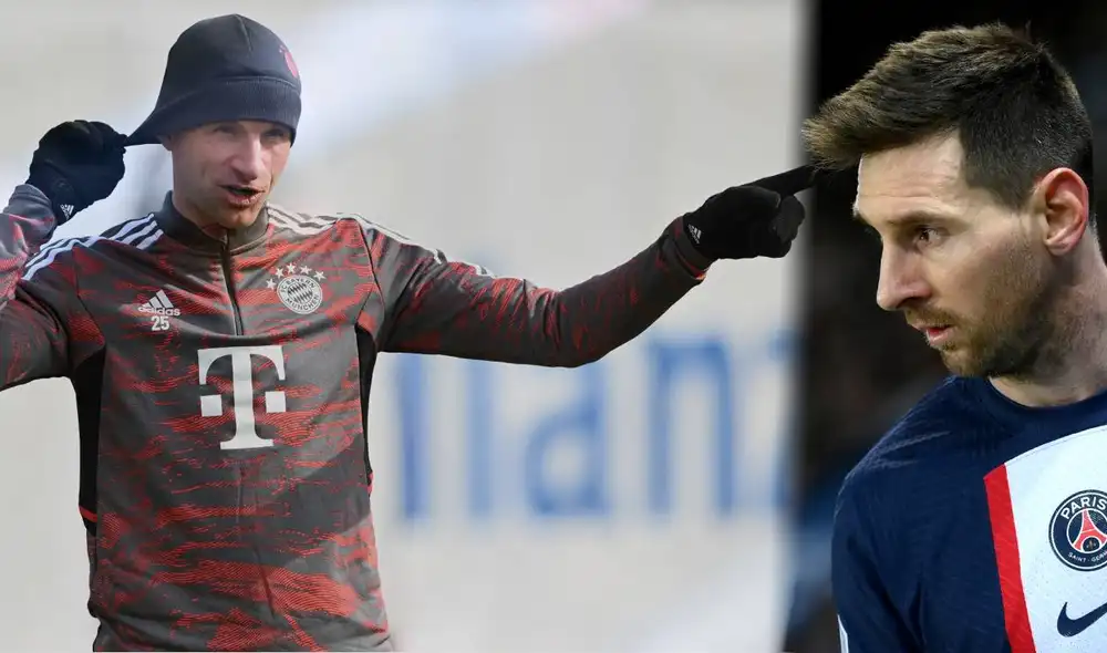 Müller tiene más victorias ante Messi en duelos directos. Foto: composición/AFP