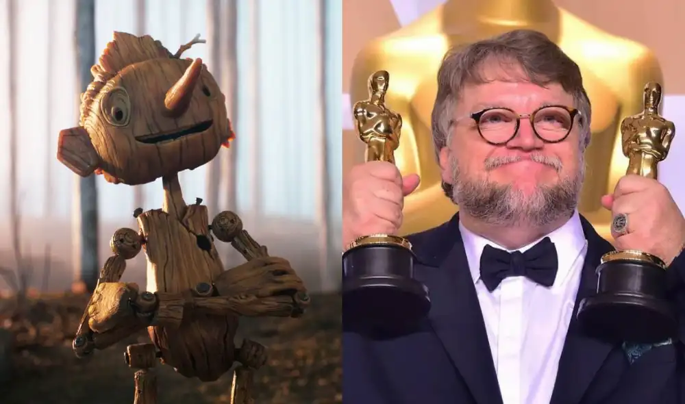 "Pinocho" de Guillermo del Toro es la elegida para quitarle el trono a Disney en los Oscar 2023. Foto: composición LR/Netflix/TheAcademy