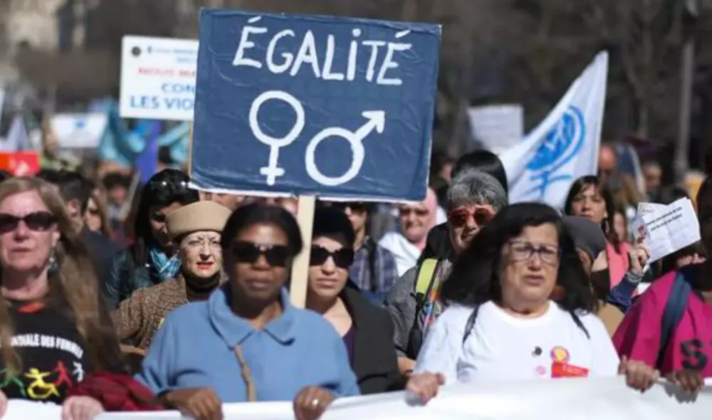 “Los derechos de las mujeres están siendo pisoteados, amenazados y violados en todo el mundo”, dijo Guterres. Foto: AFP
