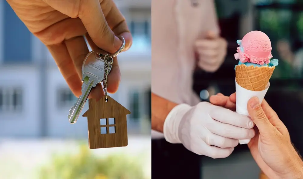 El heladero junto por cinco años sus ganancias para poder comparar su propia casa. Foto: composición LR/ Shutterstock /Freepik El heladero junto por cinco años sus ganancias para poder comparar su propia casa. Foto: composición LR/ Shutterstock /Freepik
