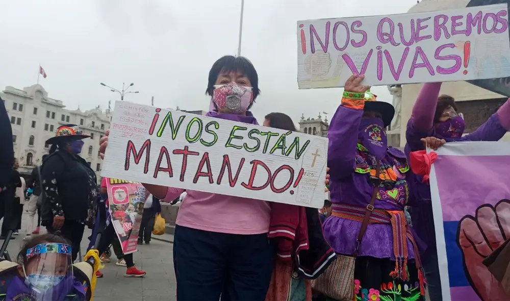 violencia contra la mujer. Foto: La República violencia contra la mujer. Foto: La República