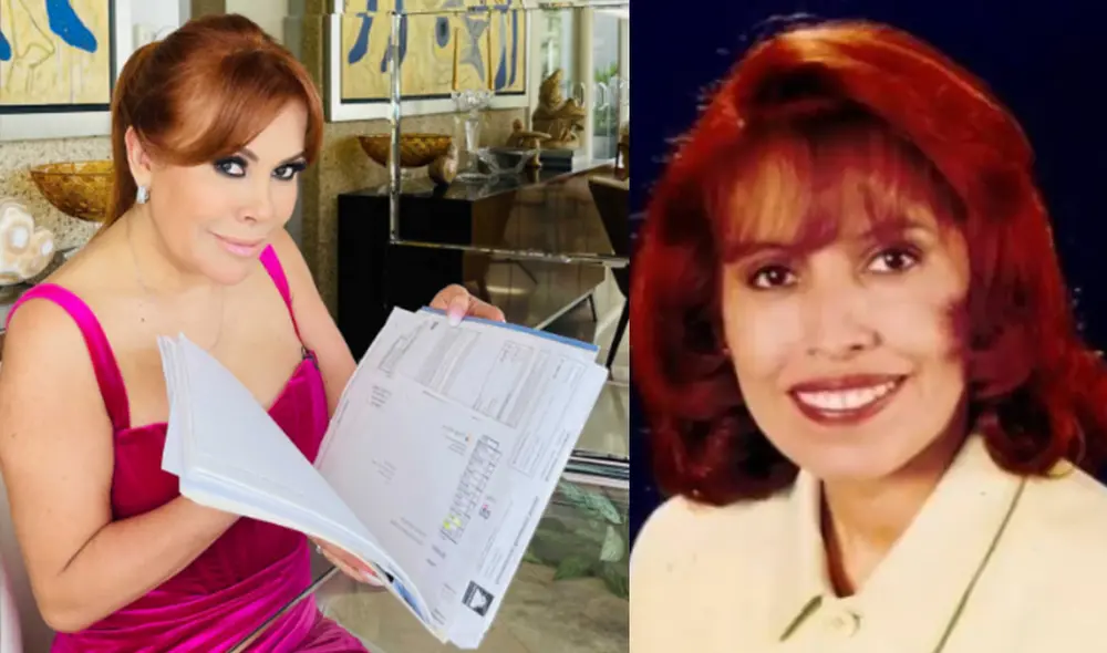 Magaly Medina, a inicios de su carrera, intentó cursar otros estudios. Foto: composición LR/Magaly TV La firme/Instagram/@magalymedinav Magaly Medina, a inicios de su carrera, intentó cursar otros estudios. Foto: composición LR/Magaly TV La firme/Instagram/@magalymedinav