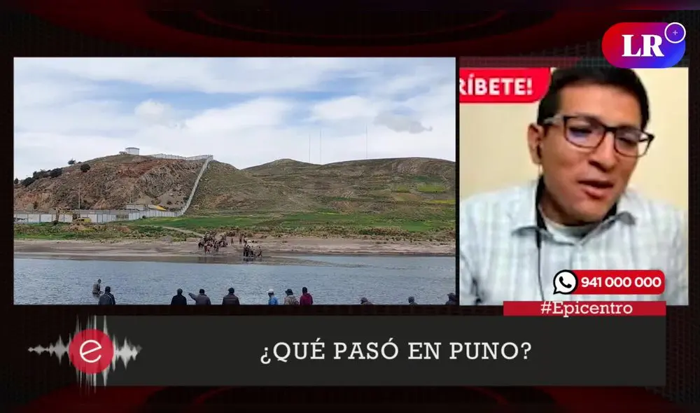 Liubomir Fernández, en Grado 5, habla sobre la postura de los comuneros ante las declaraciones de las autoridades. Foto: captura LR+/Video: LR+ Liubomir Fernández, en Grado 5, habla sobre la postura de los comuneros ante las declaraciones de las autoridades. Foto: captura LR+/Video: LR+