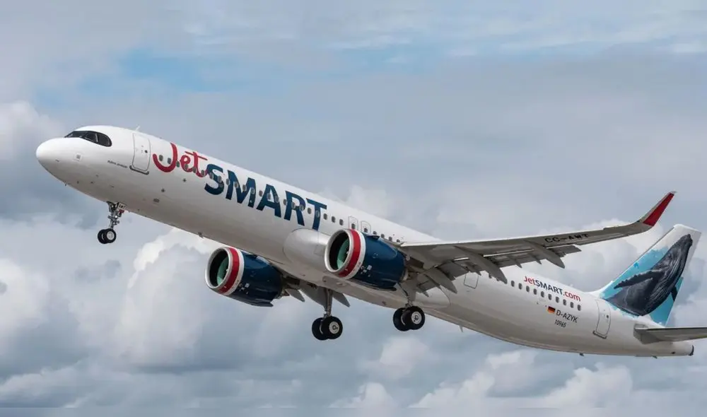 JetSMART recibió la aprobación de 27 rutas al interior del país colombiano. Foto: JetSMART