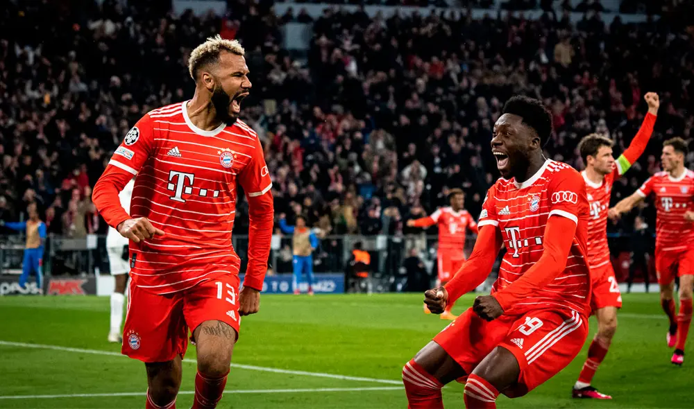 Los bávaros avanzaron a la siguiente fase de la Champions League. Foto: Bayern Múnich