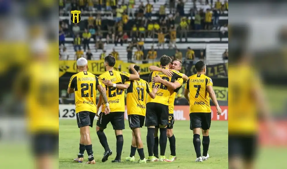 Guaraní vs. Ameliano se enfrentaron en el estadio Manuel Ferreira. Foto: Club Guaraní