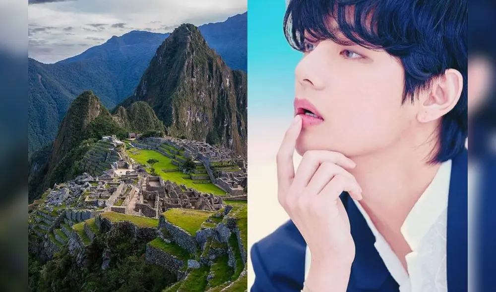 Taehyung, cantante de la banda BTS. Foto: composición LR/Facebook