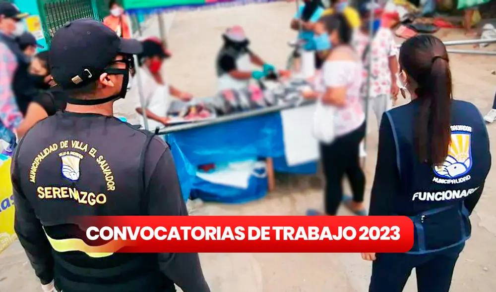 Convocatoria en Munives 2023: entérate cómo postular. Foto: composición LR/Municipalidad de Villa El Salvador Convocatoria en Munives 2023: entérate cómo postular. Foto: composición LR/Municipalidad de Villa El Salvador