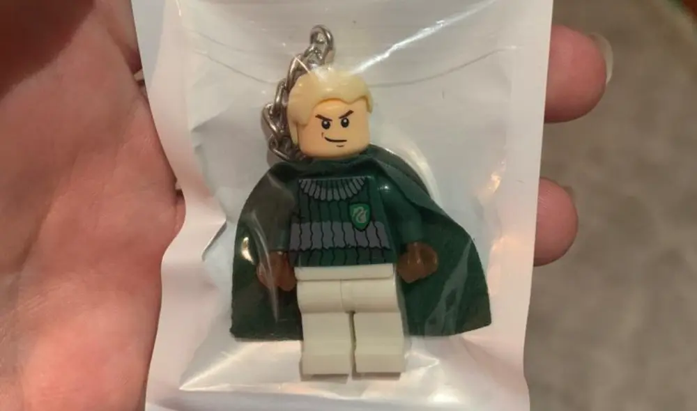 La joven había pedido un llavero de Draco Malfoy. Foto: @laurss14/Twitter
