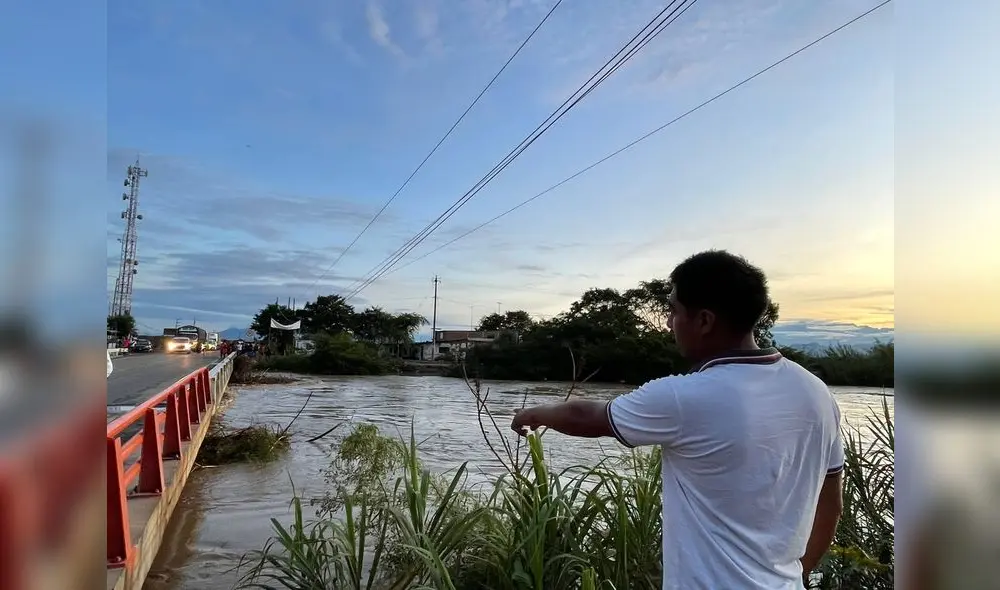 Caudal del río La Leche. Foto: R. Quincho/URPI-LR - Video: R. Quincho Caudal del río La Leche. Foto: R. Quincho/URPI-LR - Video: R. Quincho