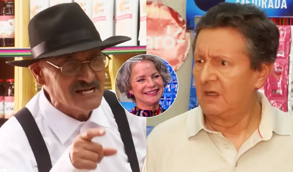 Peter habló cariñosamente con alguien por teléfono y Don Gilberto cree que él y Eva lo traicionaron. Foto: composición LR/América TV Peter habló cariñosamente con alguien por teléfono y Don Gilberto cree que él y Eva lo traicionaron. Foto: composición LR/América TV