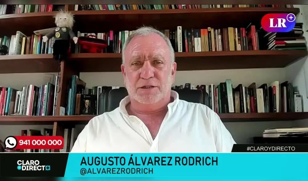 Augusto Álvarez Rodrich habla de la defensa de Alejandro Toledo. Foto: captura LR+ - Video: LR+