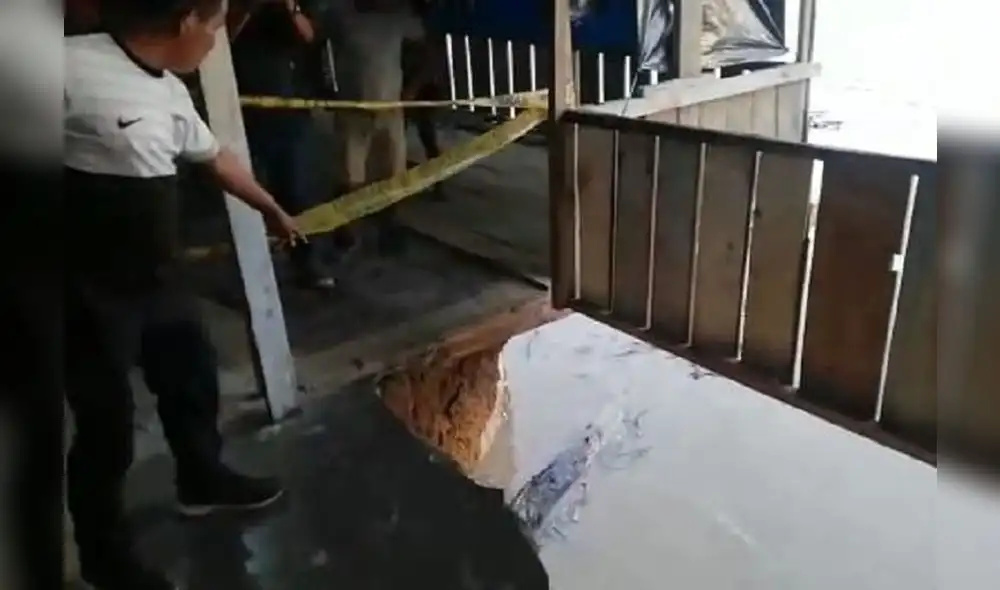 Menor estaba próxima a cumplir 3 años cuando cayó a las aguas del río Marañón. Foto: Andina Menor estaba próxima a cumplir 3 años cuando cayó a las aguas del río Marañón. Foto: Andina