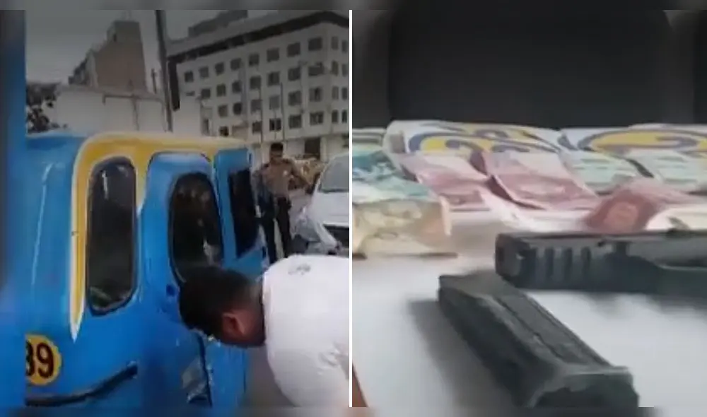 SJL: extorsionadores chocaron contra patrullero y PNP los capturó. Foto: composición LR/América