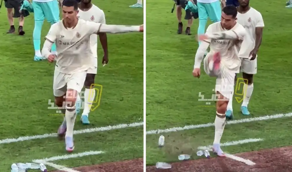 Cristiano Ronaldo perdió la gran oportunidad de ser puntero en la Liga Saudí. Foto: captura/SportsCenter