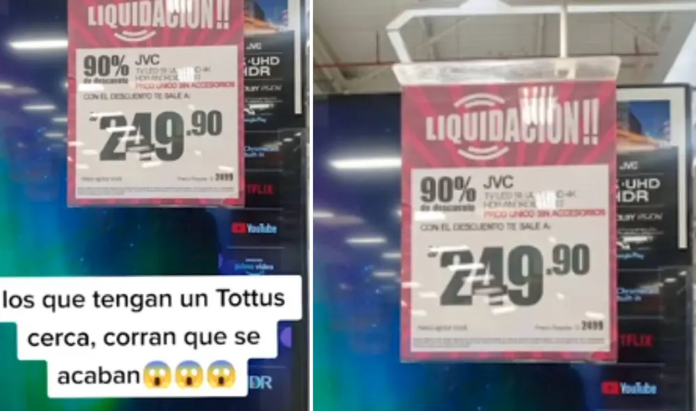 Miles quedaron impresionados con tremenda oferta. Foto: composición LR/captura de TikTok Miles quedaron impresionados con tremenda oferta. Foto: composición LR/captura de TikTok