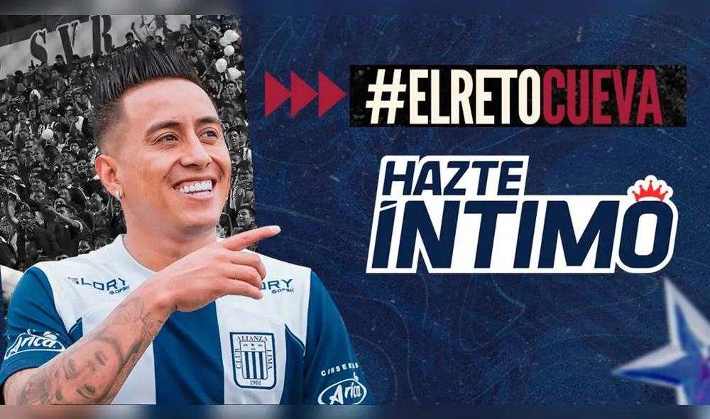 El club íntimo aprovechó el fichaje de Christian Cueva para el lanzamiento de una promoción personalizada. Foto: Alianza Lima