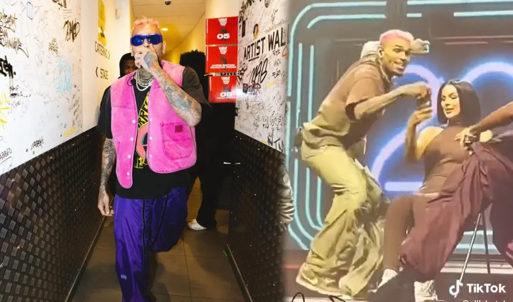 Chris Brown tira el teléfono móvil de una seguidora en pleno concierto. Foto: composición LR/Instagram /Chris Brown/TikTok - Video: Ellishatok/TikTok Chris Brown tira el teléfono móvil de una seguidora en pleno concierto. Foto: composición LR/Instagram /Chris Brown/TikTok - Video: Ellishatok/TikTok