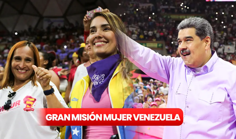 El presidente Nicolás Maduro busca brindar protección, salud y bienestar a las féminas con el nuevo plan Gran Misión Mujer Venezuela. Foto: composición LR/Twitter El presidente Nicolás Maduro busca brindar protección, salud y bienestar a las féminas con el nuevo plan Gran Misión Mujer Venezuela. Foto: composición LR/Twitter