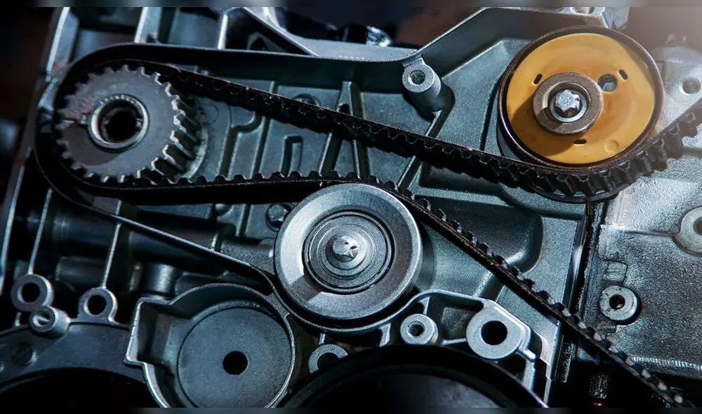 Una faja de distribución se encarga de sincronizar el movimiento de los pistones y válvulas. Foto: Nitro.pe Una faja de distribución se encarga de sincronizar el movimiento de los pistones y válvulas. Foto: Nitro.pe