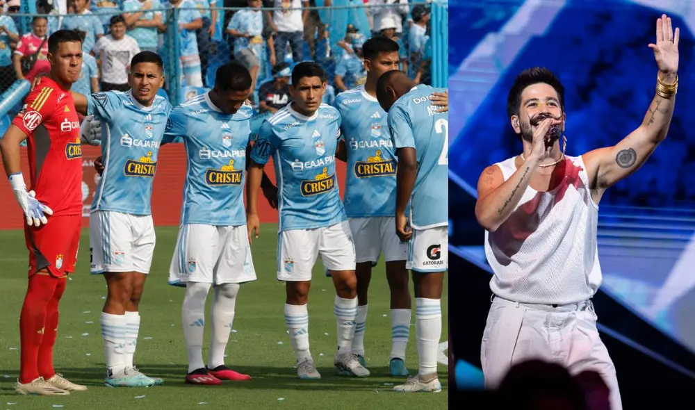 Sporting Cristal tuvo inconvenientes con el concierto de Camilo. Foto: composición/EFE/Luis Jiménez Sporting Cristal tuvo inconvenientes con el concierto de Camilo. Foto: composición/EFE/Luis Jiménez