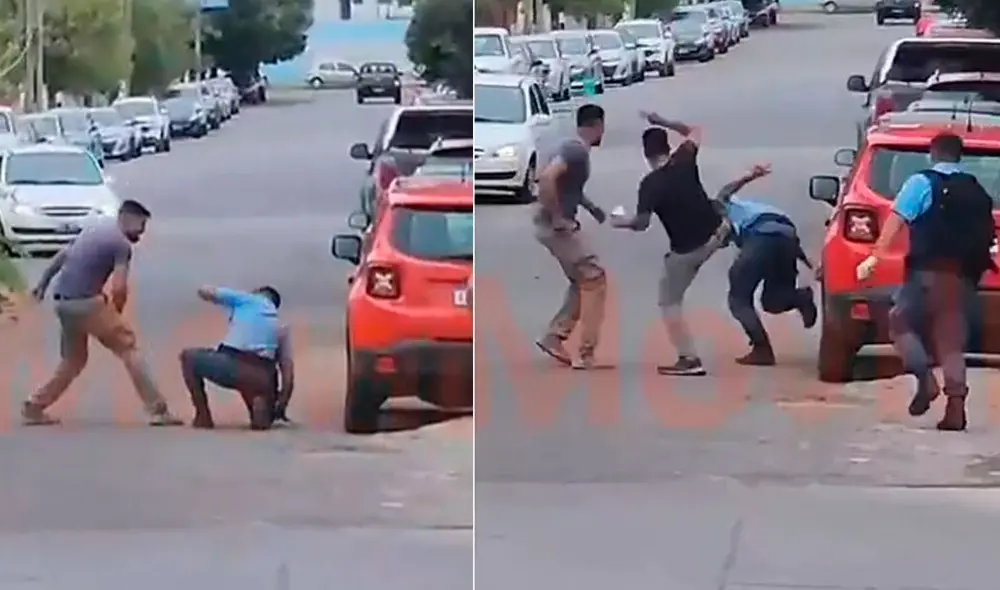 El efectivo fue detenido y trasladado a una comisaría en Argentina. Foto: composición LR/TN El efectivo fue detenido y trasladado a una comisaría en Argentina. Foto: composición LR/TN