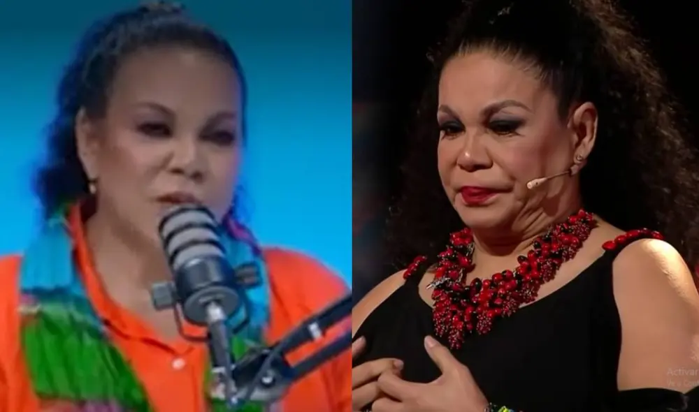 Eva Ayllón compartió una triste experiencia que vivió a los 15 años. Foto: composición LR/captura de YouTube/Latina