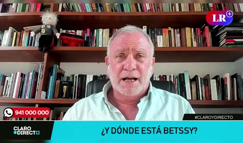 Augusto Álvarez Rodrich arremete contra ex primera ministra Betssy Chávez. Foto: captura de LR+ / Video: LR+ Augusto Álvarez Rodrich arremete contra ex primera ministra Betssy Chávez. Foto: captura de LR+ / Video: LR+