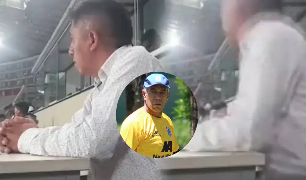 Juan Carlos Aquino insultó a Wilmar Valencia después del tercer gol de César Vallejo. Foto: composición/Binacional | Video: Twitter