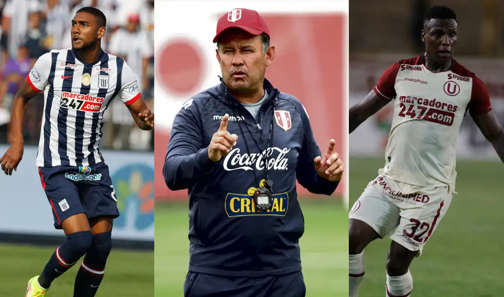 Juan Reynoso es DT de Perú desde mediados del 2022. Foto: composición/GLR