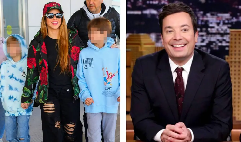 Shakira se presentará con Bizarrap en el show de Jimmy Fallon. Foto: composición LR/ Elle/ Jimmy Fallon - Video: La Nación Shakira se presentará con Bizarrap en el show de Jimmy Fallon. Foto: composición LR/ Elle/ Jimmy Fallon - Video: La Nación