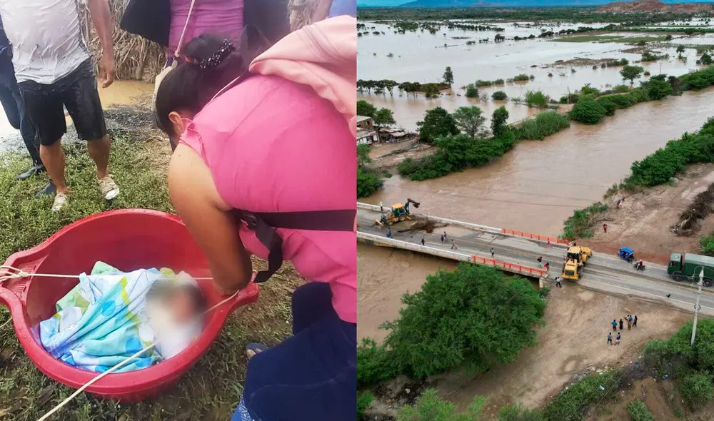 Otros 30 niños están a la espera de ser rescatados vía aérea. Foto: composición de Fabrizio Oviedo/LR