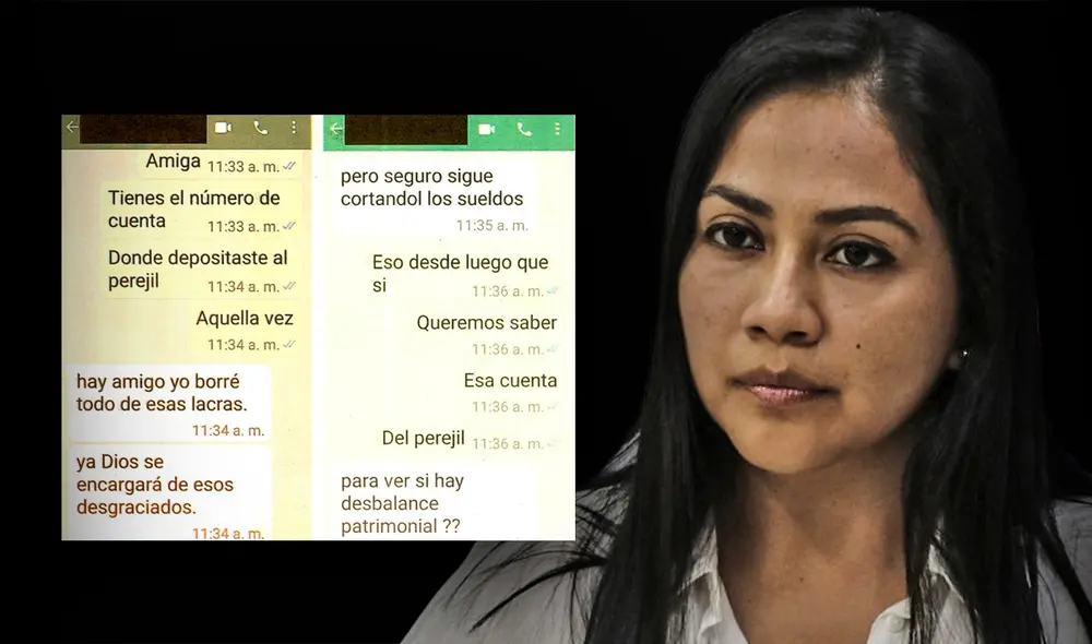 La congresista Heidy Juárez señaló que desconocía de los aportes de sus extrabajadores. Foto: composición Fabrizio Oviedo/LR/ Hildebrandt en su trece