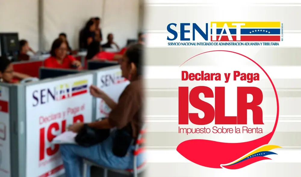 El Impuesto sobre la Renta se paga a inicios de cada año. Foto: composición LR / VTV / SENIAT