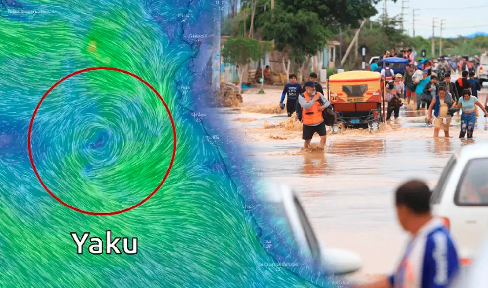 Todo sobre el ciclón Yaku y lo que significa una fenómeno como este para el Perú. Foto: composición LR/Senamhi/La República