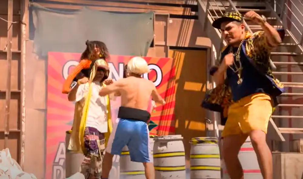 La canción de Joel se estrenó hoy en "Al fondo hay sitio". Foto: América TV La canción de Joel se estrenó hoy en "Al fondo hay sitio". Foto: América TV