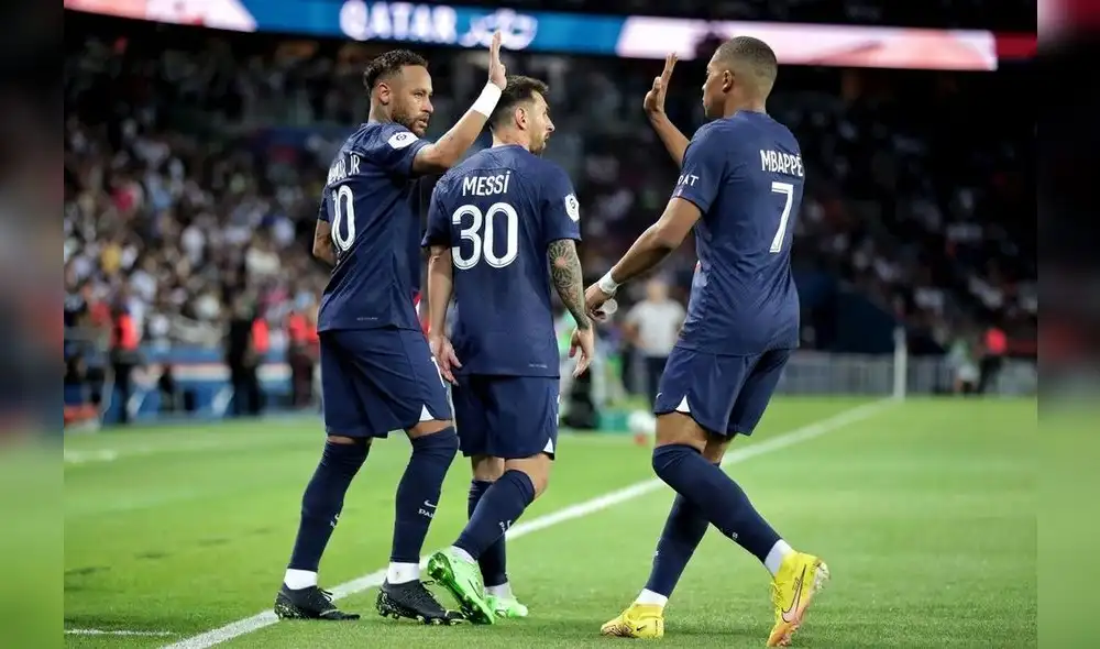 PSG actualmente es líder de la Ligue 1 con 63 puntos. Foto: EFE