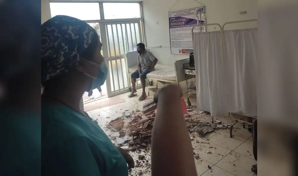 Infraestructura del Hospital de Ferreñafe y Hospital Naylamp necesita de intervención. Foto: captura video/ La República/ difusión Infraestructura del Hospital de Ferreñafe y Hospital Naylamp necesita de intervención. Foto: captura video/ La República/ difusión