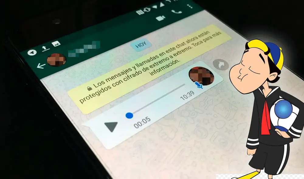 Miles de fans del Chavo del 8 están probando este truco de WhatsApp. Foto: La Sexta