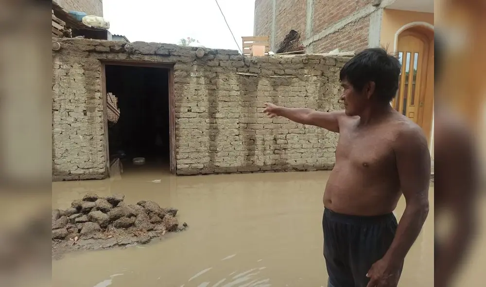 Armando Velázquez cuenta calvario que vivió tras perder todo por las fuertes lluvias. Foto:  Sergio Verde