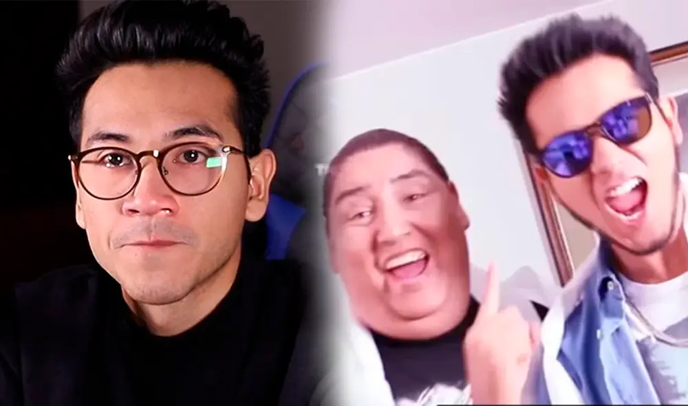 Andynsane se conmovió al enterarse que su colega Tongo falleció. Foto: composición/captura YouTube