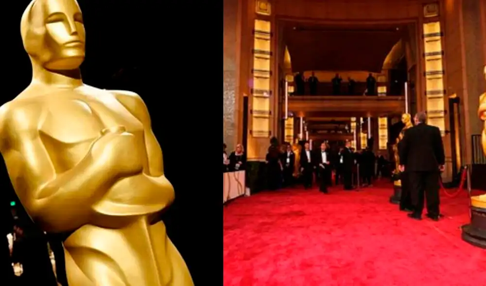 La alfombra roja empezará una hora antes de la ceremonia. ComposiciónLR/Oscars/Marca