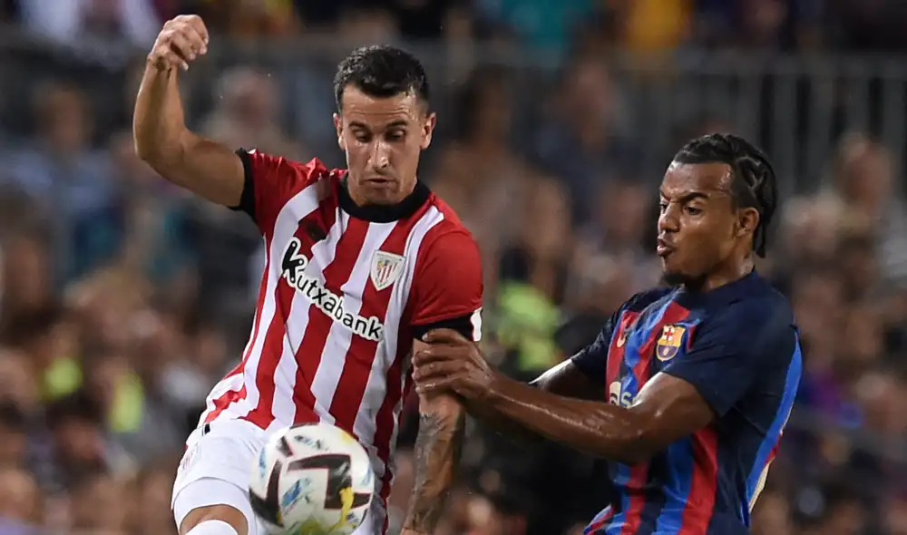 Barza y Athletic jugarán por segunda vez en la temporada. Foto: AFP