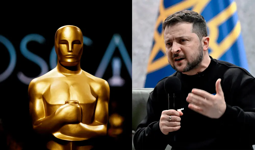 El productor Will Packer había rechazado ya el año pasado una comparecencia de Zelenski en la gala. Foto: composición LR/AFP