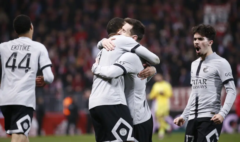Mbappé y Messi buscan ganar su tercer título juntos en el PSG. Foto: ESPN Mbappé y Messi buscan ganar su tercer título juntos en el PSG. Foto: ESPN