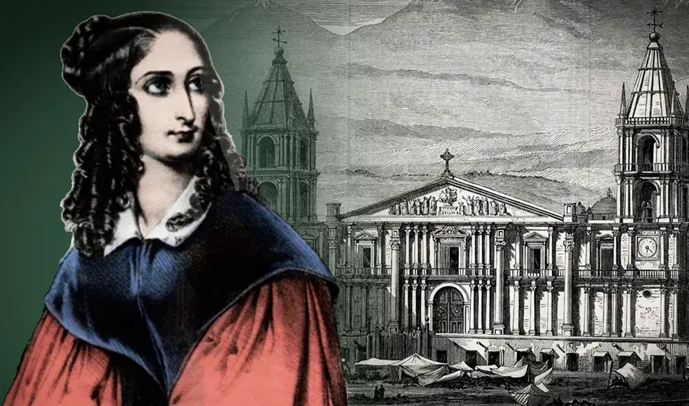 Aunque Flora Tristán llegó a Perú en busca de una herencia, terminó por descubrir un mejor propósito para luchar. Foto: composición La República/BBC/El Búho