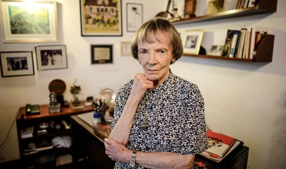 "Mis protagonistas fueron generalmente mujeres y lo que he sacado de ellas ha sido muy importante”, declaró Nora de Izcue. Foto: John Reyes/La República